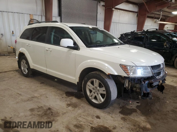 2012 Dodge Journey SXT z VIN 3C4PDCCG8CT311907, wystawiony jako Copart lot #50235855 z przebiegiem 105 136 mil mil oraz Czysty tytuł • Clean title. Historia ofert i sprzedaży dostępna na DreamBid. Obrazek 4.