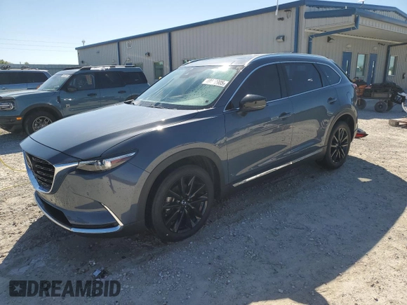 2023 Mazda CX-9 Carbon Edition with VIN JM3TCBDY8P0653953, listed as a Copart auction lot 48810905 with 27,677 mi miles and Salvage title. Bid and sale history available at DreamBid. Image 1.