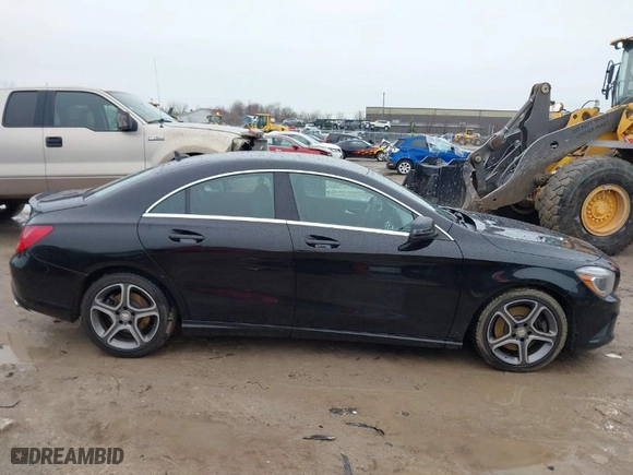 2014 Mercedes-Benz CLA-Class CLA 250 with VIN WDDSJ4EB4EN125171, listed as a IAAI auction lot 41947322 with 92,304 mi miles. Bid and sale history available at carsss.com. Image 13.