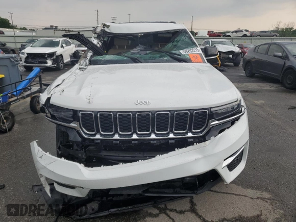 2023 Jeep Grand Cherokee Limited with VIN 1C4RJHBG8PC580782, listed as a Copart auction lot 59262215 with Not provided miles and Salvage title. Bid and sale history available at DreamBid. Image 5.