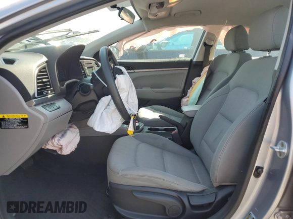 2017 Hyundai Elantra SE with VIN 5NPD74LF9HH076318, listed as a Copart auction lot 58965025 with 73,032 mi miles and Salvage title. Bid and sale history available at DreamBid. Image 7.
