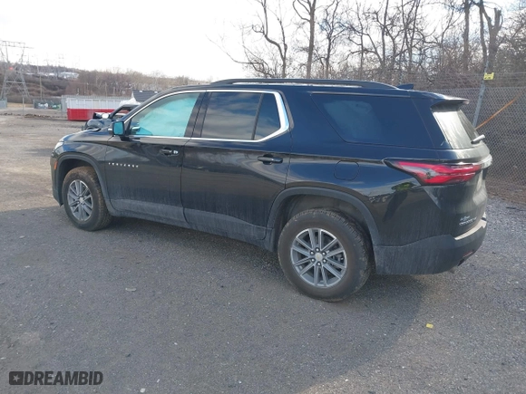 2022 Chevrolet Traverse LT Leather with VIN 1GNEVHKW7NJ174809, listed as a IAAI auction lot 41555992 with 50,154 mi miles. Bid and sale history available at carsss.com. Image 3.