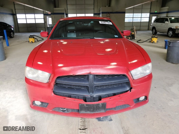 2013 Dodge Charger RT Max with VIN 2C3CDXCT3DH535023, listed as a Copart auction lot 45487785 with 257,306 mi miles and Salvage Title. Bid and sale history available at carsss.com. Image 5.