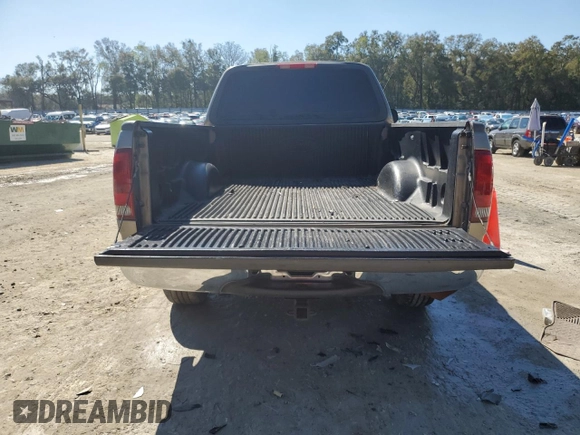 2002 Ford F-150 XL with VIN 1FTRF17212NB27543, listed as a Copart auction lot 46985425 with 0 mi miles and Salvage Title. Bid and sale history available at carsss.com. Image 6.
