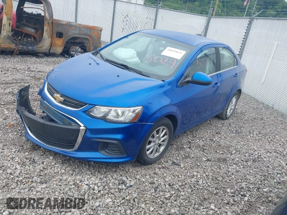 2017 Chevrolet Sonic LT with VIN 1G1JD5SH0H4125523, listed as a IAAI auction lot 41035029 with 158,526 mi miles and . Bid and sale history available at DreamBid. Image 18.