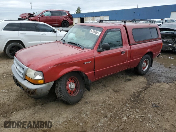 1998 Ford Ranger XL с VIN 1FTYR10U9WUC88507, выставлен на аукционе Copart как лот 57743695 с пробегом 132 766 миль миль и Чистый • Clean title. История ставок и продаж доступна на DreamBid. Изображение 1.