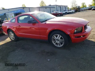 2007 Ford Mustang Deluxe with VIN 1ZVHT80N175203073, listed as a Copart auction lot 54480465 with 140,275 mi miles and Salvage Title. Bid and sale history available at carsss.com. Image 4.