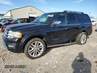 2015 Ford Expedition Platinum with VIN 1FMJU1MT8FEF44630, listed as a Copart auction lot 82361694 with 90,237 mi miles and Clean title. Bid and sale history available at DreamBid. Image 1.