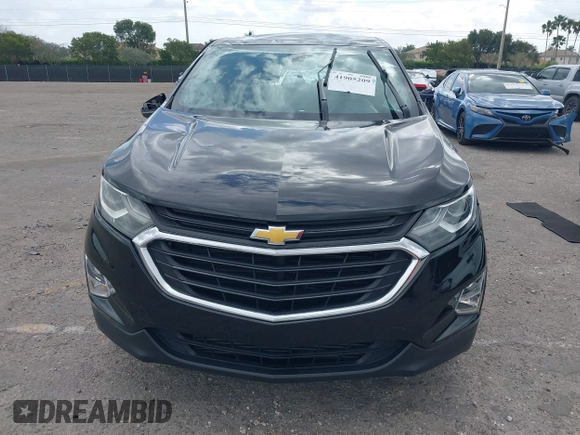 2020 Chevrolet Equinox LS with VIN 2GNAXHEV5L6193512, listed as a IAAI auction lot 41905209 with 56,473 mi miles. Bid and sale history available at carsss.com. Image 13.