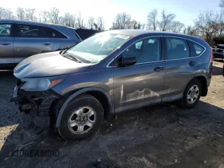 2014 Honda CR-V LX with VIN 2HKRM4H33EH640358, listed as a Copart auction lot 45844405 with 154,984 mi miles and Salvage Title. Bid and sale history available at carsss.com. Image 1.