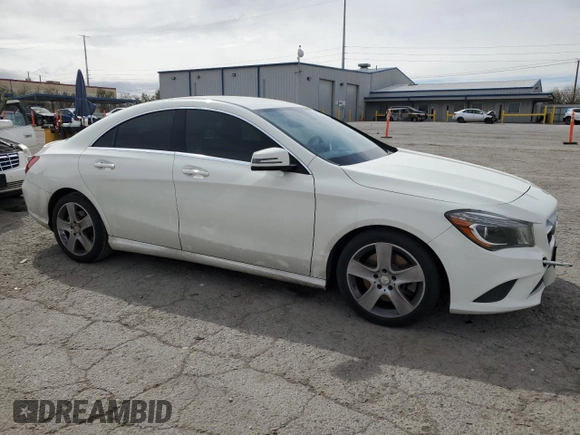 2015 Mercedes-Benz CLA 250 with VIN WDDSJ4EB0FN212163, listed as a Copart auction lot 49109685 with 138,549 mi miles and Salvage Title. Bid and sale history available at DreamBid. Image 4.
