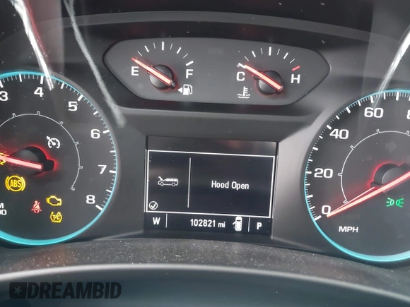 2019 Chevrolet Equinox LS with VIN 2GNAXHEV5K6117738, listed as a IAAI auction lot 41325894 with 102,821 mi miles and . Bid and sale history available at DreamBid. Image 7.