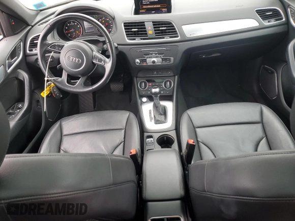 2016 Audi Q3 Prestige with VIN WA1GFCFS0GR015198, listed as a Copart auction lot 50299895 with 47,354 mi miles and Salvage title. Bid and sale history available at DreamBid. Image 8.