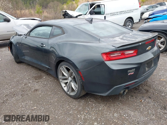 2018 Chevrolet Camaro 1LT with VIN 1G1FB1RS7J0129068, listed as a IAAI auction lot 41689225 with 1 mi miles. Bid and sale history available at carsss.com. Image 3.