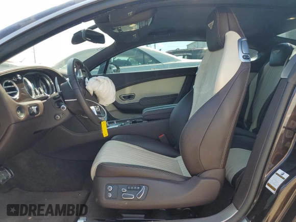 2017 Bentley Continental GT with VIN SCBFT7ZA7HC061784, listed as a Copart auction lot 67612394 with 25,803 mi miles and Salvage Title. Bid and sale history available at DreamBid. Image 7.