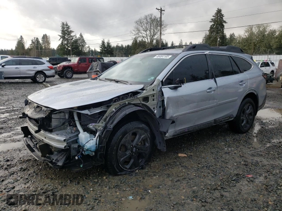 2022 Subaru Outback Onyx XT z VIN 4S4BTGLD8N3101019, wystawiony jako Copart lot #46464165 z przebiegiem 43 642 mil mil oraz Szkoda całkowita • Salvage title. Historia ofert i sprzedaży dostępna na DreamBid. Obrazek 1.