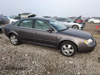2001 Audi A6 with VIN WAUED64B31N075754, listed as a Copart auction lot 82628634 with 78,537 mi miles and Salvage Title. Bid and sale history available at carsss.com. Image 4.
