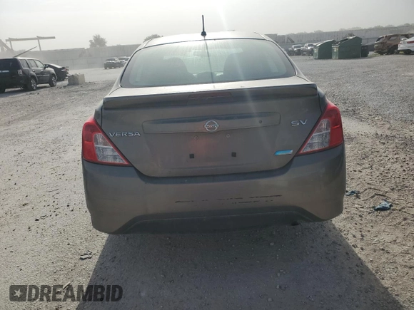 2016 Nissan Versa SV with VIN 3N1CN7AP9GL810018, listed as a Copart auction lot 56853565 with 123,197 mi miles and Salvage title. Bid and sale history available at DreamBid. Image 6.