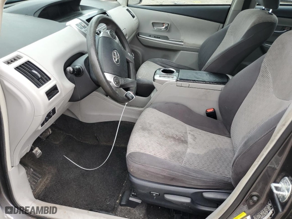 2016 Toyota Prius v Two with VIN JTDZN3EU5GJ054520, listed as a Copart auction lot 46552955 with 229,412 mi miles and Salvage Title. Bid and sale history available at carsss.com. Image 7.