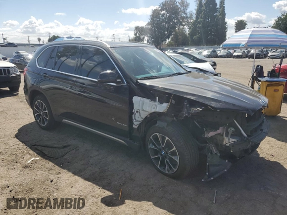 2017 BMW X5 sDrive35i with VIN 5UXKR2C39H0X03686, listed as a Copart auction lot 51159185 with 84,244 mi miles and Salvage Title. Bid and sale history available at carsss.com. Image 4.