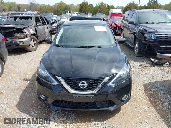 2019 Nissan Sentra S with VIN 3N1AB7AP1KY360683, listed as a IAAI auction lot 41876053 with 91,016 mi miles. Bid and sale history available at carsss.com. Image 12.