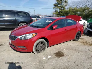 2015 Kia Forte LX with VIN KNAFX4A65F5425609, listed as a Copart auction lot 44582415 with 91,939 mi miles and Salvage Title. Bid and sale history available at carsss.com. Image 1.