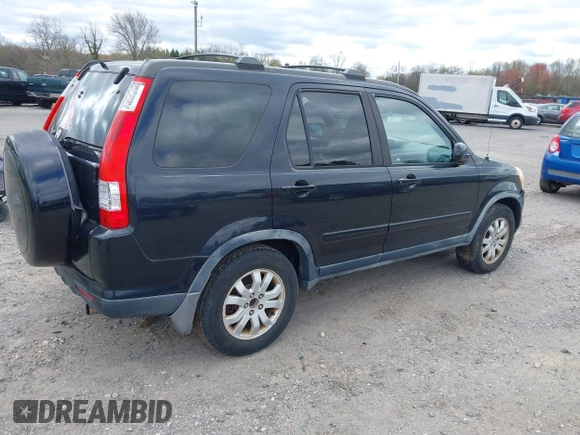 2005 Honda CR-V EX SE with VIN JHLRD789X5C004752, listed as a IAAI auction lot 42057724 with 243,631 mi miles. Bid and sale history available at carsss.com. Image 4.