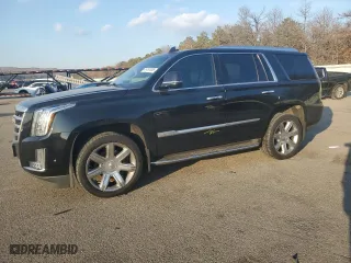 2018 Cadillac Escalade Luxury with VIN 1GYS4BKJ1JR323804, listed as a Copart auction lot 41451555 with 110,034 mi miles and Salvage Title. Bid and sale history available at carsss.com. Image 1.
