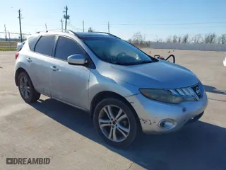 2010 Nissan Murano SL with VIN JN8AZ1MW6AW107698, listed as a IAAI auction lot 41748020 with 223,425 mi miles. Bid and sale history available at carsss.com. Image 1.