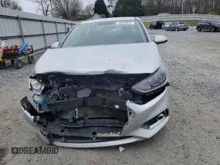 2020 Hyundai Accent SE with VIN 3KPC24A67LE107155, listed as a Copart auction lot 48229045 with 42,845 mi miles and Salvage Title. Bid and sale history available at carsss.com. Image 5.