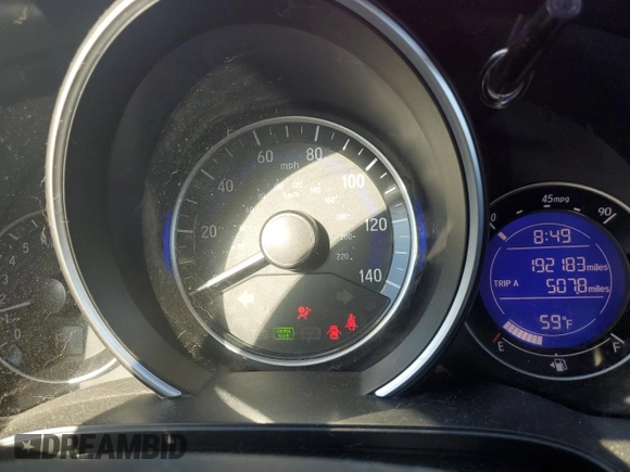 2015 Honda Fit EX-L with VIN 3HGGK5H88FM748793, listed as a Copart auction lot 48779885 with 192,183 mi miles and Clean Title. Bid and sale history available at carsss.com. Image 9.