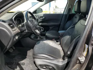 2021 Jeep Compass Limited with VIN 3C4NJCCBXMT559422, listed as a Copart auction lot 56952545 with 135,697 mi miles and Salvage title. Bid and sale history available at DreamBid. Image 7.