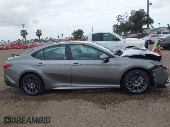 2025 Toyota Camry LE with VIN 4T1DAACK8SU571597, listed as a IAAI auction lot 42051463 with 1,681 mi miles and . Bid and sale history available at DreamBid. Image 13.