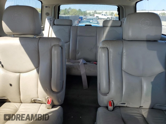 2005 Cadillac Escalade ESV z VIN 3GYFK66N15G159830, wystawiony jako Copart lot #48376245 z przebiegiem 231 914 mil mil oraz Szkody całkowita. Historia ofert i sprzedaży dostępna na DreamBid. Obrazek 10.