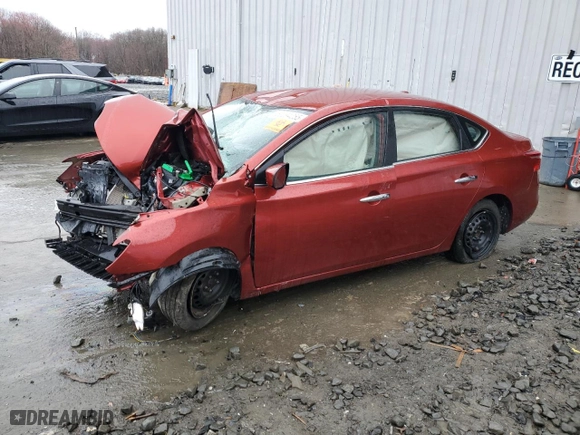2017 Nissan Sentra S with VIN 3N1AB7AP2HY231165, listed as a Copart auction lot 50294255 with 0 mi miles and Salvage Title. Bid and sale history available at carsss.com. Image 1.