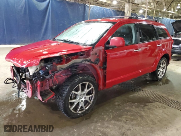2017 Dodge Journey GT z VIN 3C4PDDFG4HT585520, wystawiony jako Copart lot #81939184 z przebiegiem 178 580 mil mil oraz Czysty tytuł • Clean title. Historia ofert i sprzedaży dostępna na DreamBid. Obrazek 1.