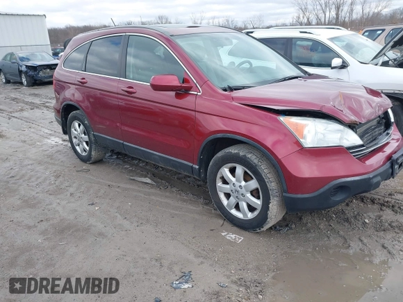2008 Honda CR-V EX-L with VIN 5J6RE487X8L018270, listed as a IAAI auction lot 41733538 with 202,302 mi miles. Bid and sale history available at carsss.com. Image 1.