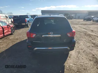2017 Nissan Pathfinder SL with VIN 5N1DR2MM3HC697511, listed as a Copart auction lot 79969634 with 136,300 mi miles and Clean Title. Bid and sale history available at carsss.com. Image 6.