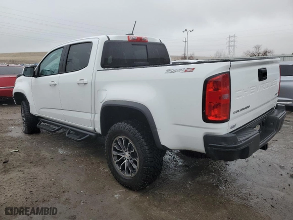 2022 Chevrolet Colorado 4WD ZR2 with VIN 1GCGTEEN1N1323952, listed as a Copart auction lot 48072705 with 23,920 mi miles and Salvage Title. Bid and sale history available at carsss.com. Image 2.