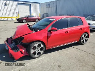 2011 Volkswagen GTI PZEV z VIN WVWHD7AJ0BW341406, wystawiony jako Copart lot #57813555 z przebiegiem 147 808 mil mil oraz Szkoda całkowita • Salvage title. Historia ofert i sprzedaży dostępna na DreamBid. Obrazek 1.