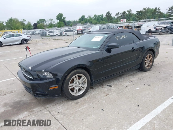 2013 Ford Mustang V6 with VIN 1ZVBP8EM9D5239373, listed as a IAAI auction lot 42373631 with 110,821 mi miles and . Bid and sale history available at DreamBid. Image 19.