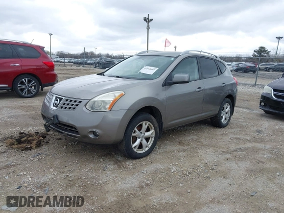 2008 Nissan Rogue SL with VIN JN8AS58V18W104148, listed as a IAAI auction lot 41968687 with 118,513 mi miles and . Bid and sale history available at DreamBid. Image 2.