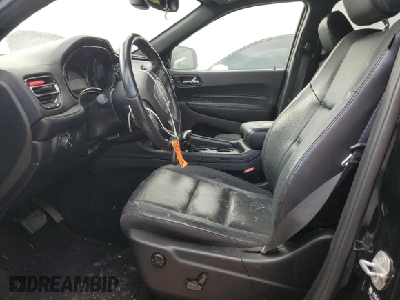 2021 Dodge Durango GT with VIN 1C4RDHDG4MC750085, listed as a Copart auction lot 52993585 with Not provided miles and Salvage title. Bid and sale history available at DreamBid. Image 7.