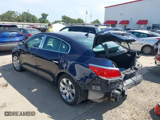2011 Buick LaCrosse CXS with VIN 1G4GE5ED8BF337794, listed as a IAAI auction lot 40019749 with 125,471 mi miles. Bid and sale history available at carsss.com. Image 3.