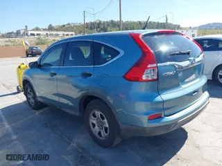 2015 Honda CR-V LX with VIN 2HKRM3H39FH539336, listed as a IAAI auction lot 42000995 with 55,721 mi miles. Bid and sale history available at carsss.com. Image 3.