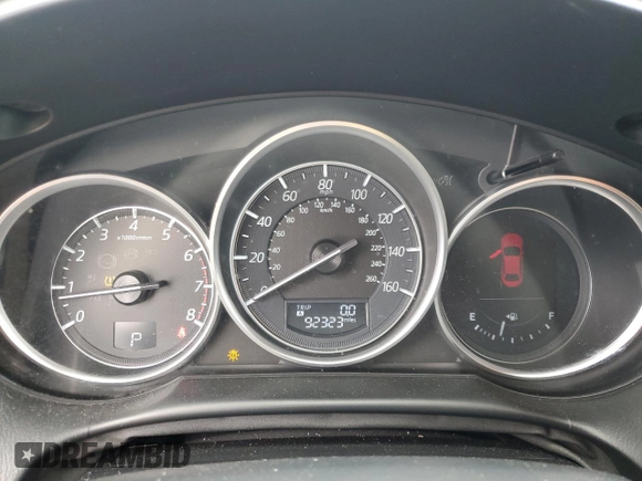 2016 Mazda CX-5 Grand Touring with VIN JM3KE2DY4G0795271, listed as a Copart auction lot 50986845 with 92,323 mi miles and Salvage Title. Bid and sale history available at carsss.com. Image 9.