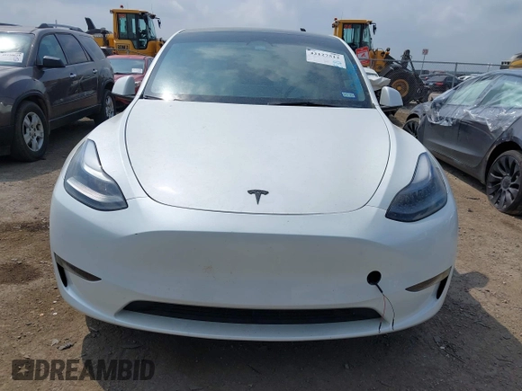 2023 Tesla Model Y Long Range with VIN 7SAYGAEEXPF776370, listed as a IAAI auction lot 42127512 with 27,120 mi miles and . Bid and sale history available at DreamBid. Image 13.