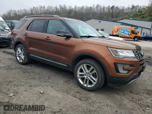 2017 Ford Explorer XLT z VIN 1FM5K8D88HGB20478, wystawiony jako Copart lot #52728475 z przebiegiem 112 910 mil mil oraz Szkoda całkowita • Salvage title. Historia ofert i sprzedaży dostępna na DreamBid. Obrazek 4.