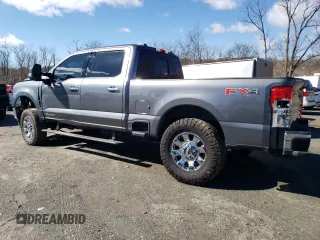 2024 Ford Super Duty F-250 SRW XL with VIN 1FT8W2BT3RED59377, listed as a Copart auction lot 46786285 with 17,580 mi miles and Salvage Title. Bid and sale history available at carsss.com. Image 2.