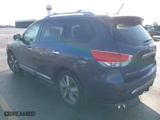 2014 Nissan Pathfinder S with VIN 5N1AR2MM9EC712348, listed as a IAAI auction lot 41481187 with 150,360 mi miles. Bid and sale history available at carsss.com. Image 3.